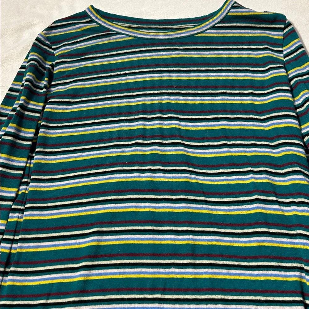 Art Class Multicolor Striped Top